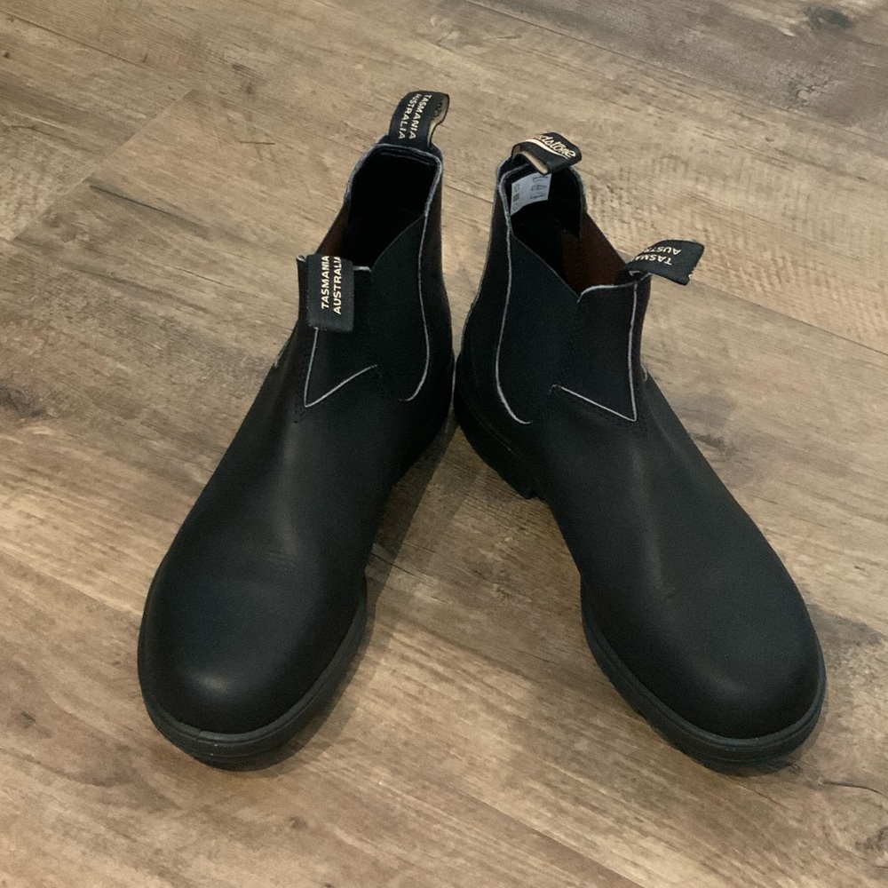 Blundstone Men's Black Leather Boots